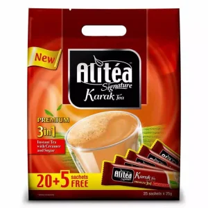 چای کرک علی تی پریمیوم 25 عددی _ Alitea karak tea signature permium